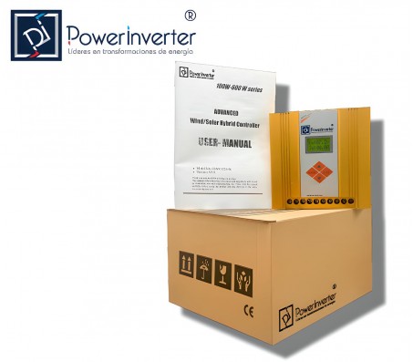 CONTROLADOR EÓLICA HIBRIDO 12V/24VDC 600W MPPT